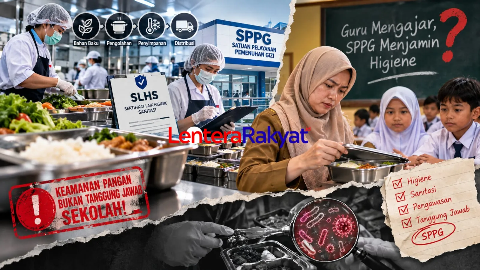 Guru Mengajar, SPPG Menjamin Higiene: Jangan Salah Membagi Tanggung Jawab MBG